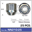 Wheel Nut NN210-25 - Nice Products | Universal Auto Spares