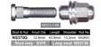 Stud & Nut NS370G - Nice Products | Universal Auto Spares