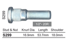 Wheel Stud S299 - Nice Products | Universal Auto Spares