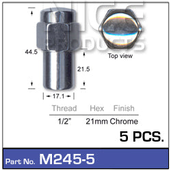 Mag Nuts M245-5 - Nice Products | Universal Auto Spares