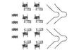 Accessory Kit, Disc Brake Pad PFK189 - TRW