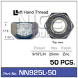 Wheel Nuts pk50 NN925L-50 - Nice Products | Universal Auto Spares