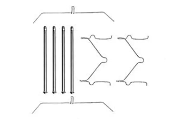 Accessory Kit, Disc Brake Pad PFK290 - TRW
