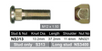 Stud & Nut NS313 - Nice Products | Universal Auto Spares