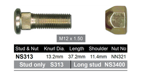 Stud & Nut NS313 - Nice Products | Universal Auto Spares