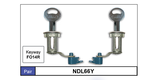 Door Locks Pair NDL66Y - Nice Products | Universal Auto Spares