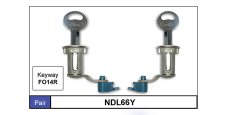 Door Locks Pair NDL66Y - Nice Products | Universal Auto Spares