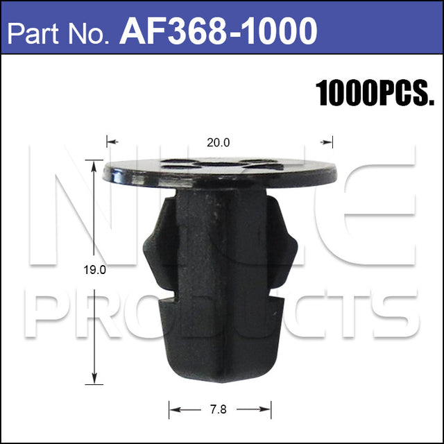 Fasteners Bag 1000 AF368-1000 - Nice Products | Universal Auto Spares
