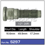 Wheel Stud S297 - Nice Products | Universal Auto Spares