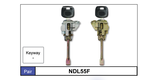 Door Locks Pair NDL55F - Nice Products | Universal Auto Spares