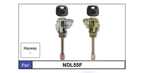 Door Locks Pair NDL55F - Nice Products | Universal Auto Spares