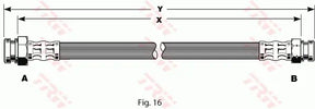 Brake Hose PHA110 - TRW