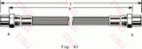 Brake Hose PHA140 - TRW