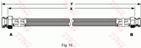 Brake Hose PHA145 - TRW