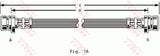 Brake Hose PHA182 - TRW
