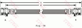 Brake Hose PHA182 - TRW