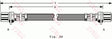 Brake Hose PHA196 - TRW
