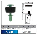 Fasteners Bag of 1,000 AF024-1000 - Nice Products | Universal Auto Spares