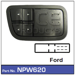 Power Window Switch NPW620 - Nice Products | Universal Auto Spares