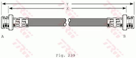Brake Hose PHA360 - TRW