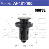Fasteners Bag 100 AF481-100 - Nice Products | Universal Auto Spares