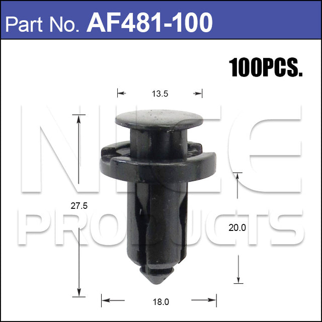 Fasteners Bag 100 AF481-100 - Nice Products | Universal Auto Spares