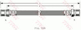 Brake Hose PHA361 - TRW