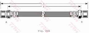 Brake Hose PHA361 - TRW