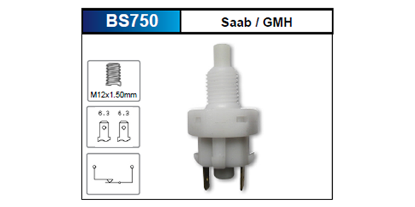Brake Light Switch BS750 - Nice Products | Universal Auto Spares