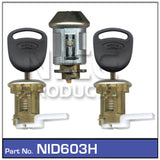 Ignition Barrel & Doors NID603H - Nice Products | Universal Auto Spares