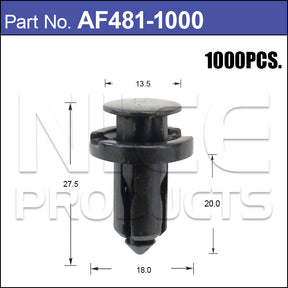 Fasteners Bag 1000 AF481-1000 - Nice Products | Universal Auto Spares