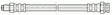 Brake Hose PHB106 - TRW