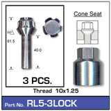 Lock Nuts RL5-3LOCK - Nice Products | Universal Auto Spares