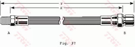 Brake Hose PHB119 - TRW
