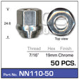 Wheel Nuts pk50 NN110-50 - Nice Products | Universal Auto Spares