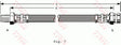Brake Hose PHB246 - TRW