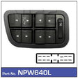 Power Window Switch NPW640L - Nice Products | Universal Auto Spares