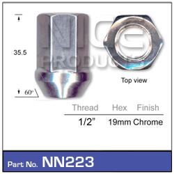 Wheel Nut NN223 - Nice Products | Universal Auto Spares