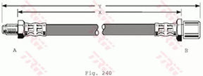 Brake Hose PHB374 - TRW