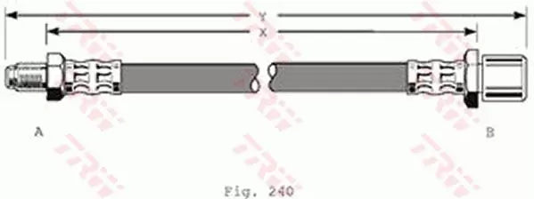 Brake Hose PHB374 - TRW