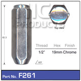 Chrome Nut F261 - Nice Products | Universal Auto Spares