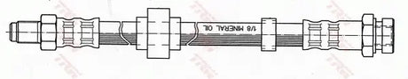 Brake Hose PHB451 - TRW