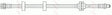 Brake Hose PHB452 - TRW