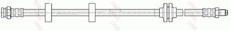 Brake Hose PHB452 - TRW