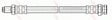 Brake Hose PHB454 - TRW