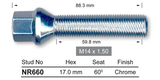 One Piece Stud NR660 - Nice Products | Universal Auto Spares