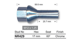 One Piece Stud NR429 - Nice Products | Universal Auto Spares