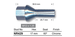 One Piece Stud NR429 - Nice Products | Universal Auto Spares