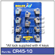 Padlock 45mm pk 10 CR45-10 - Nice Products | Universal Auto Spares
