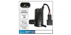 Washer Pump NWP1329 - Nice Products | Universal Auto Spares